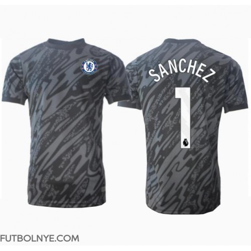 Camiseta Chelsea Robert Sanchez #1 Portero Visitante Equipación 2024-25 manga corta